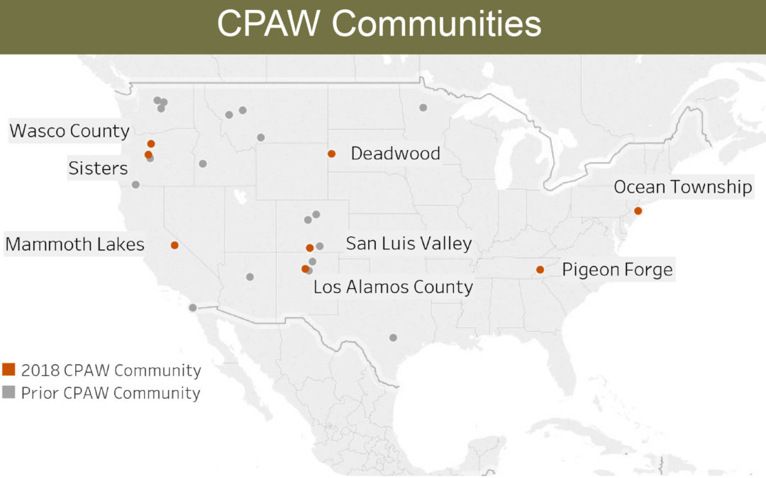 New CPAW Communities Announced