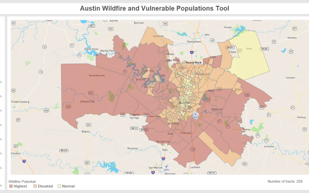 Austin Wildfire and Vulnerable Populations Tool